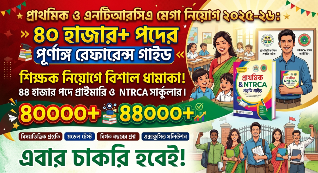 প্রাথমিক ও এনটিআরসিএ মেগা নিয়োগ